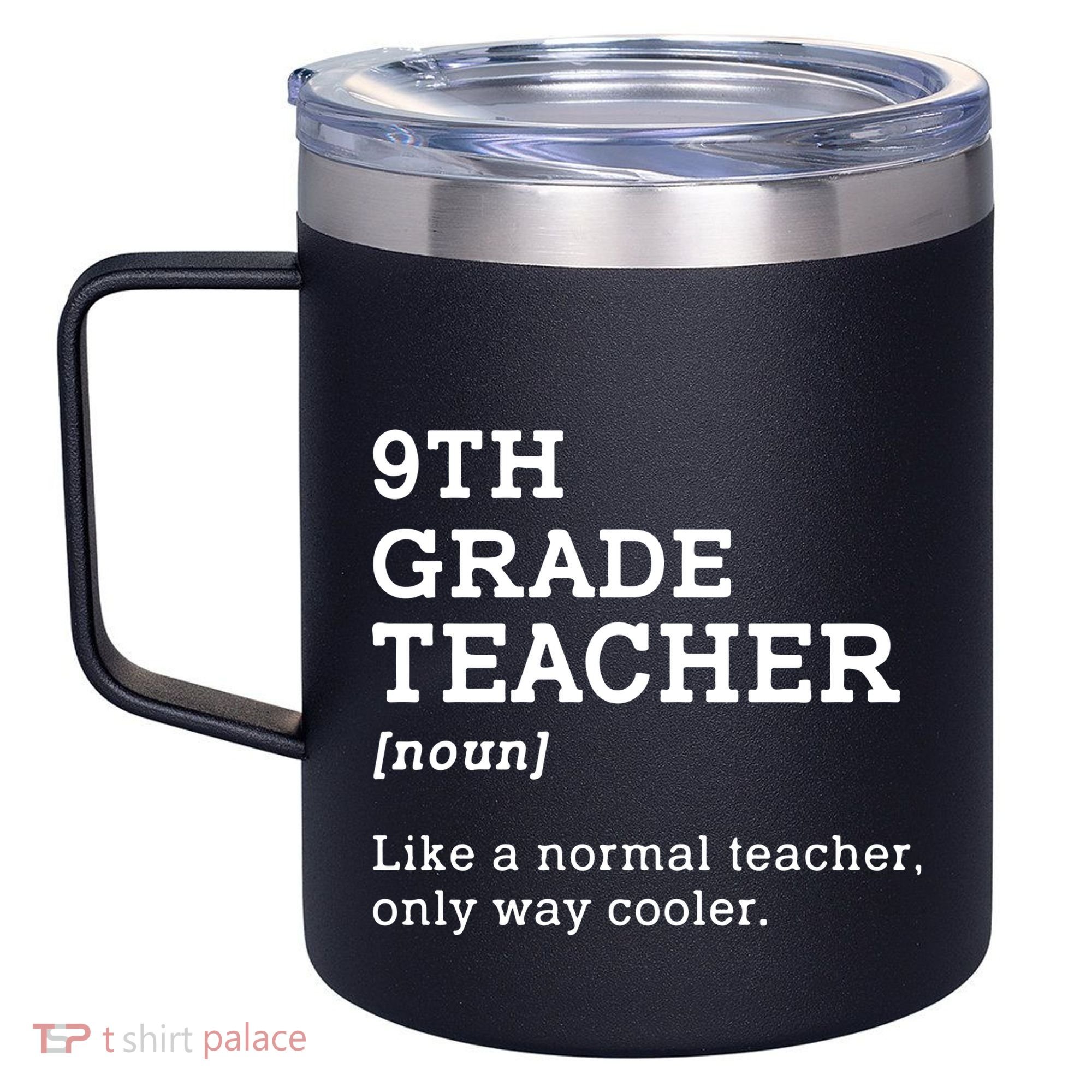 Team Ninth Grade Back To School 9th Grade Teacher Student 12oz Stainless Steel Coffee Mug