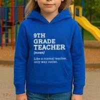 Team Ninth Grade Back To School 9th Grade Teacher Student Kids Hoodie thumb 3