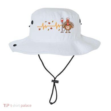 Thanksgiving Nurse Heartbeat Turkey Fall Bucket Hat