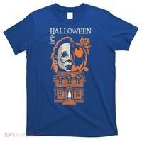 The Night He Came Home Lazy Halloween Costume Horror Movie T-Shirt thumb 0