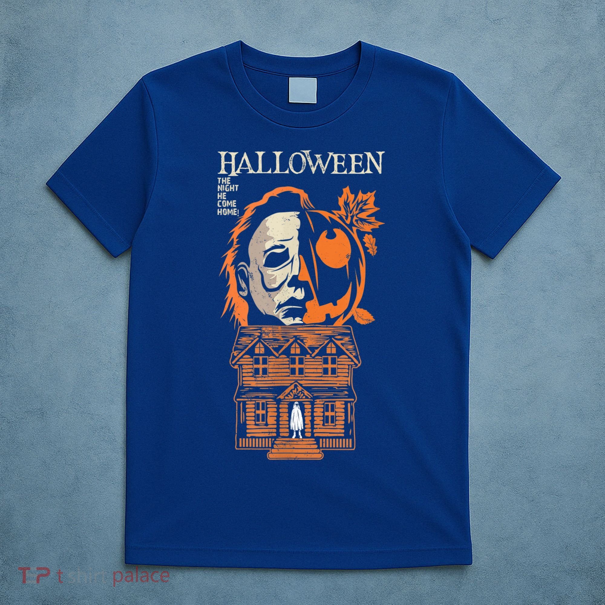 The Night He Came Home Lazy Halloween Costume Horror Movie T-Shirt