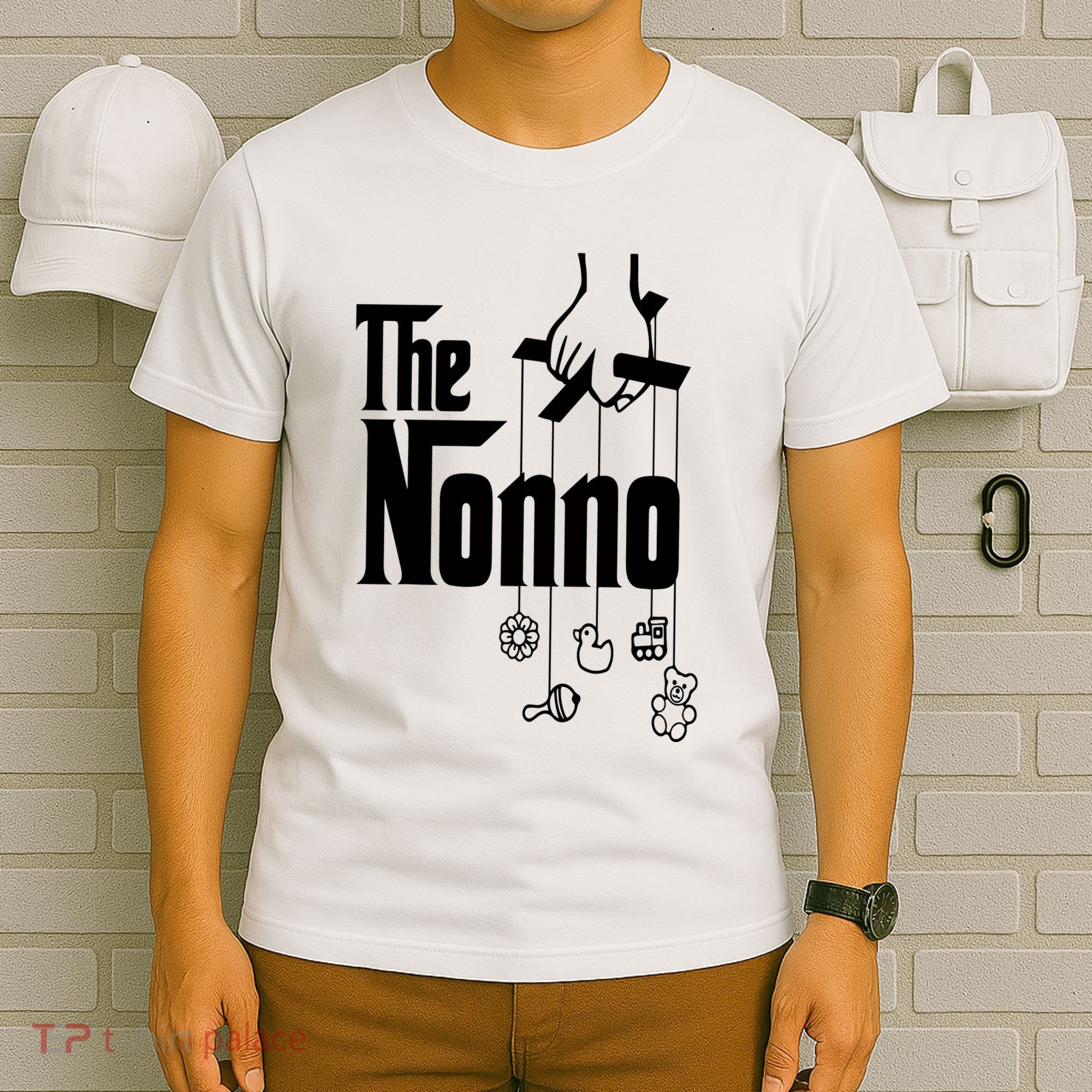 The Nonno Italian Grandfather Birthday Italy Grandpa T-Shirt