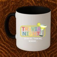 Trivia Night Ing Thinking Winning Quiz Game Cool Gift Coffee Mug thumb 2