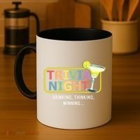 Trivia Night Ing Thinking Winning Quiz Game Cool Gift Coffee Mug thumb 4