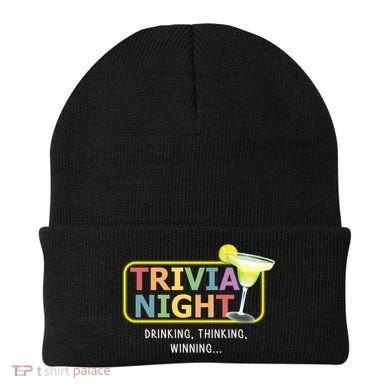 Trivia Night Ing Thinking Winning Quiz Game Cool Gift Beanie
