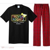 Trivia Night Ing Thinking Winning Quiz Game Cool Gift Pajama Set thumb 0