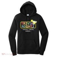Trivia Night Ing Thinking Winning Quiz Game Cool Gift Women's Hoodie thumb 0