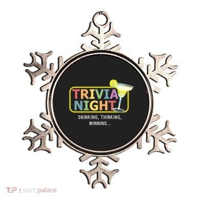 Trivia Night Ing Thinking Winning Quiz Game Cool Gift Ornament