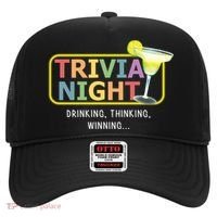 Trivia Night Ing Thinking Winning Quiz Game Cool Gift Hat thumb 0