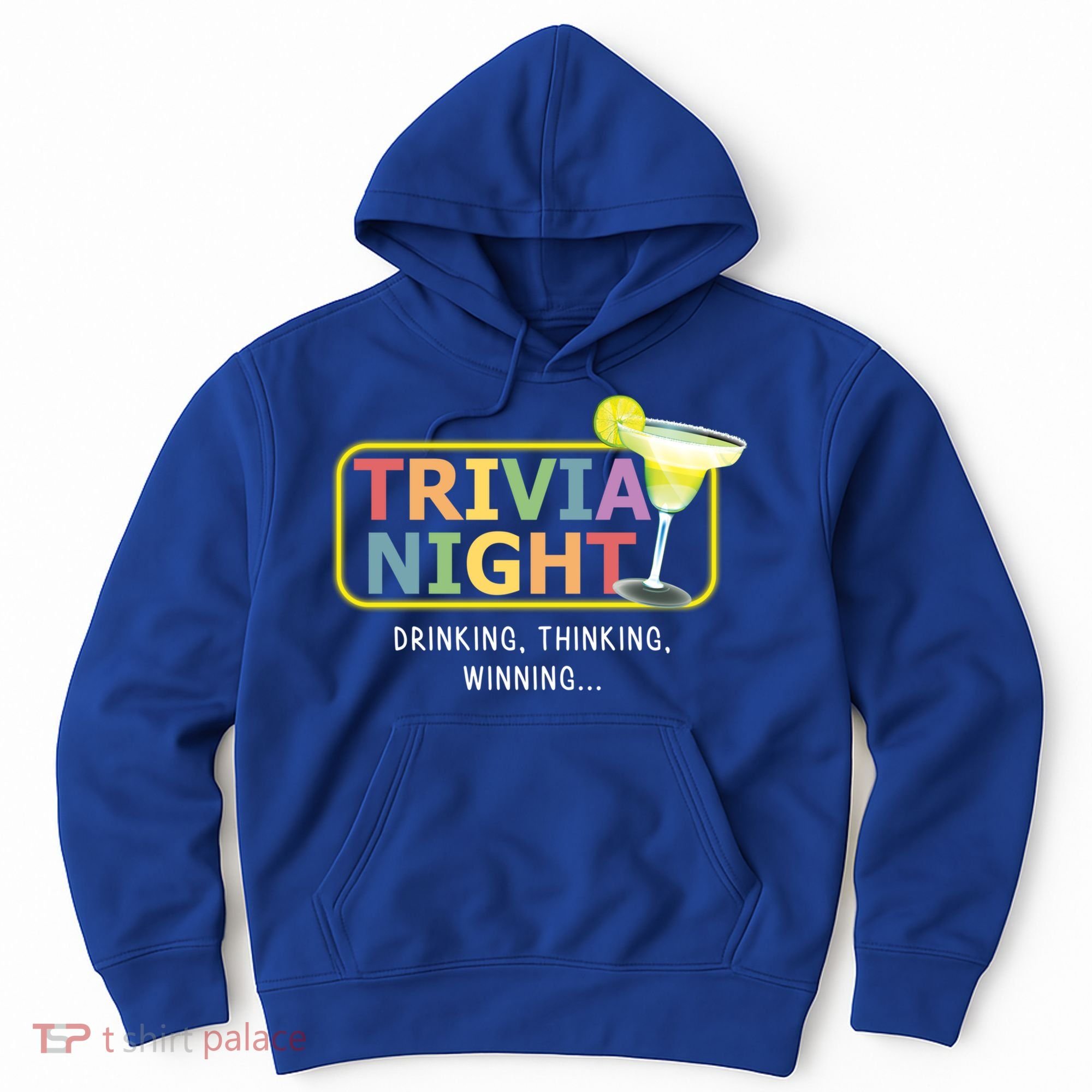 Trivia Night Ing Thinking Winning Quiz Game Cool Gift Hoodie