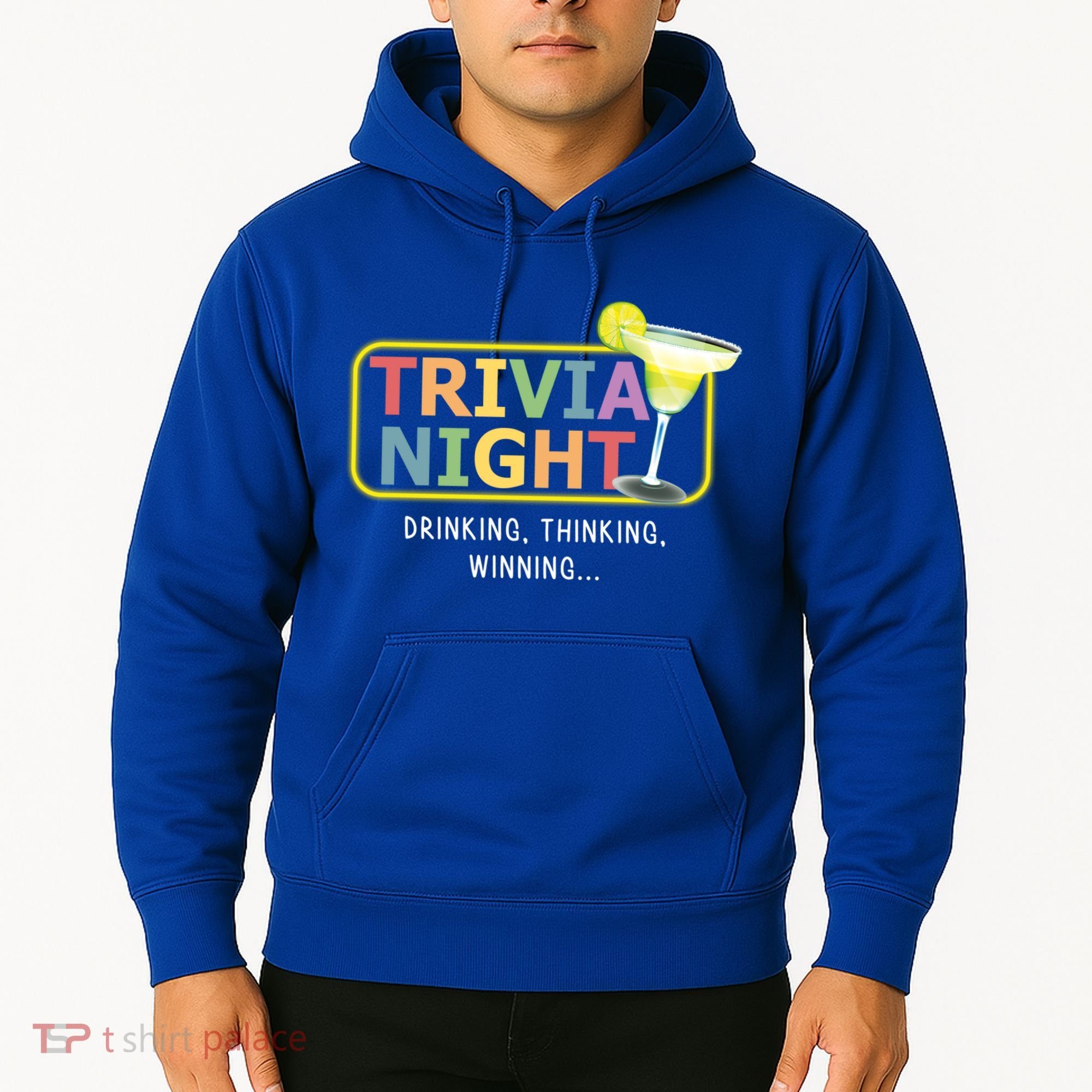Trivia Night Ing Thinking Winning Quiz Game Cool Gift Hoodie