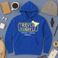 Trivia Night Ing Thinking Winning Quiz Game Cool Gift Hoodie thumb 3