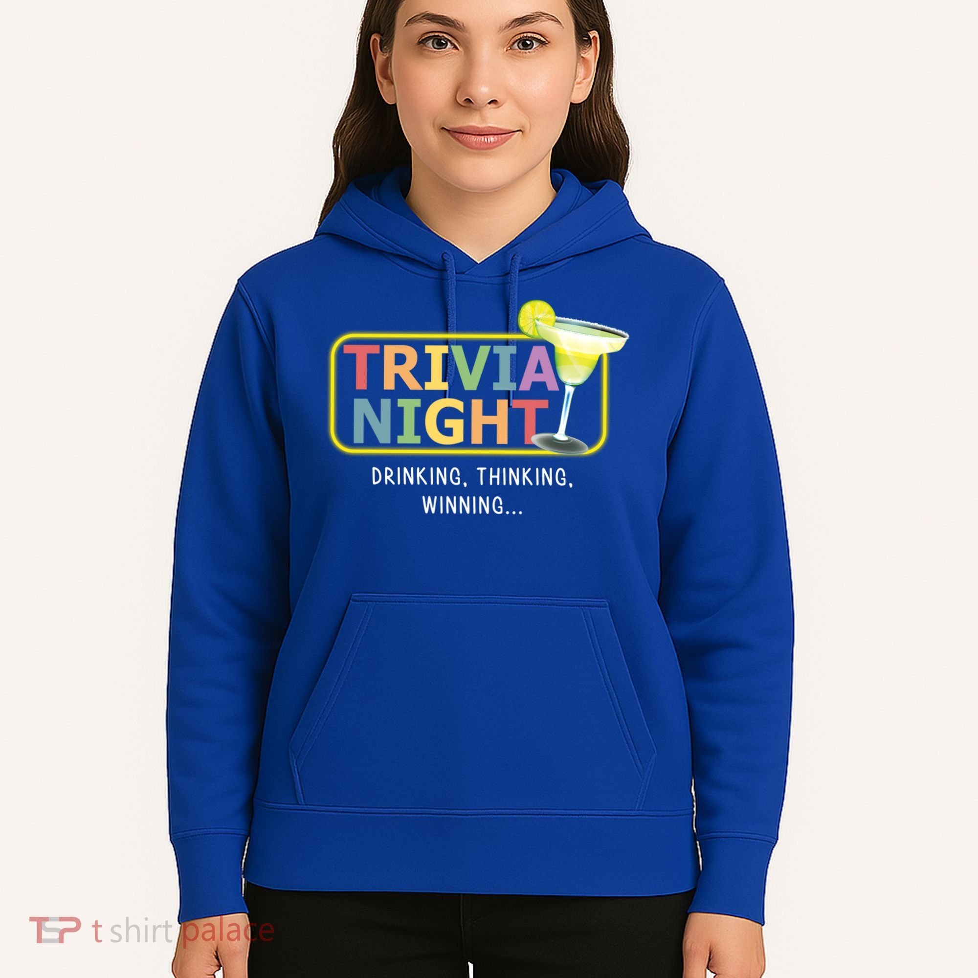 Trivia Night Ing Thinking Winning Quiz Game Cool Gift Hoodie
