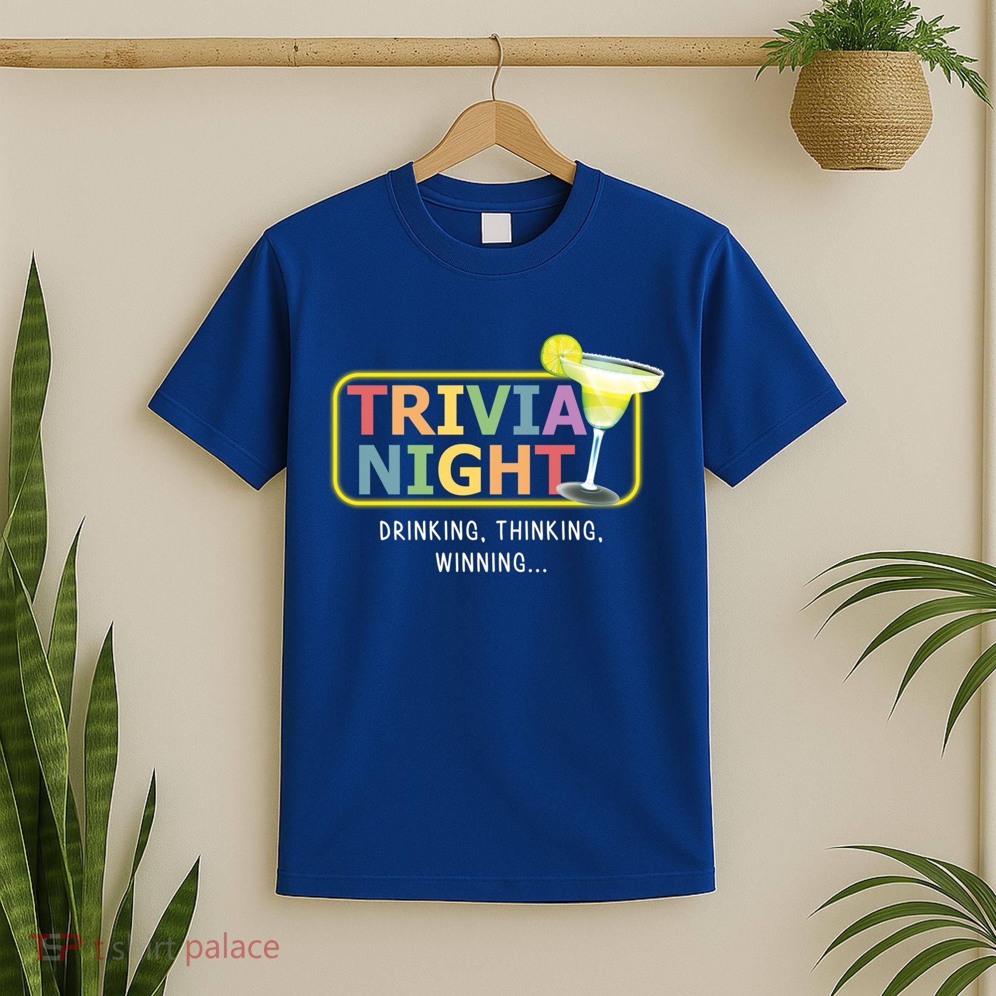 Trivia Night Ing Thinking Winning Quiz Game Cool Gift T-Shirt