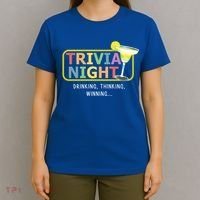 Trivia Night Ing Thinking Winning Quiz Game Cool Gift T-Shirt thumb 4