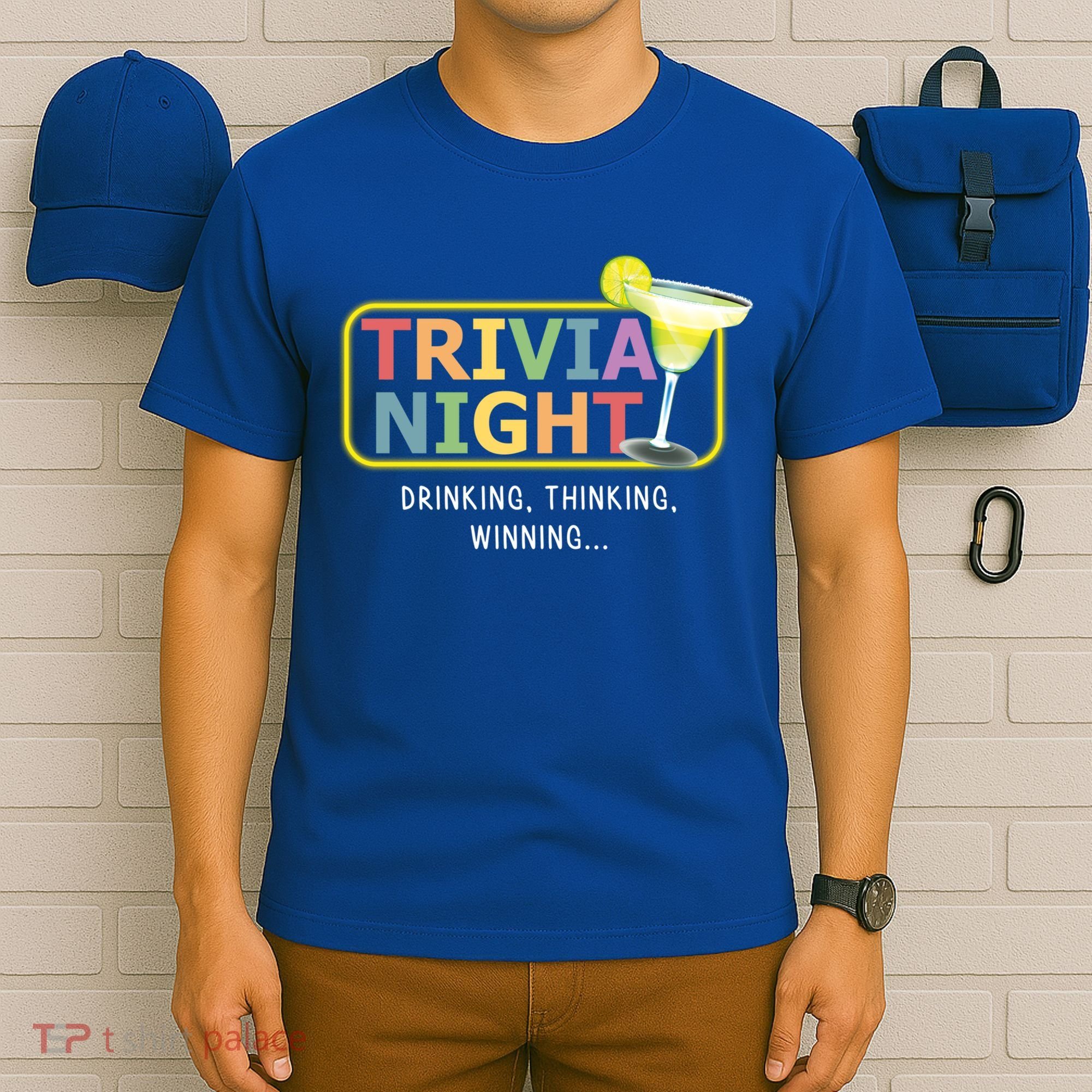 Trivia Night Ing Thinking Winning Quiz Game Cool Gift T-Shirt