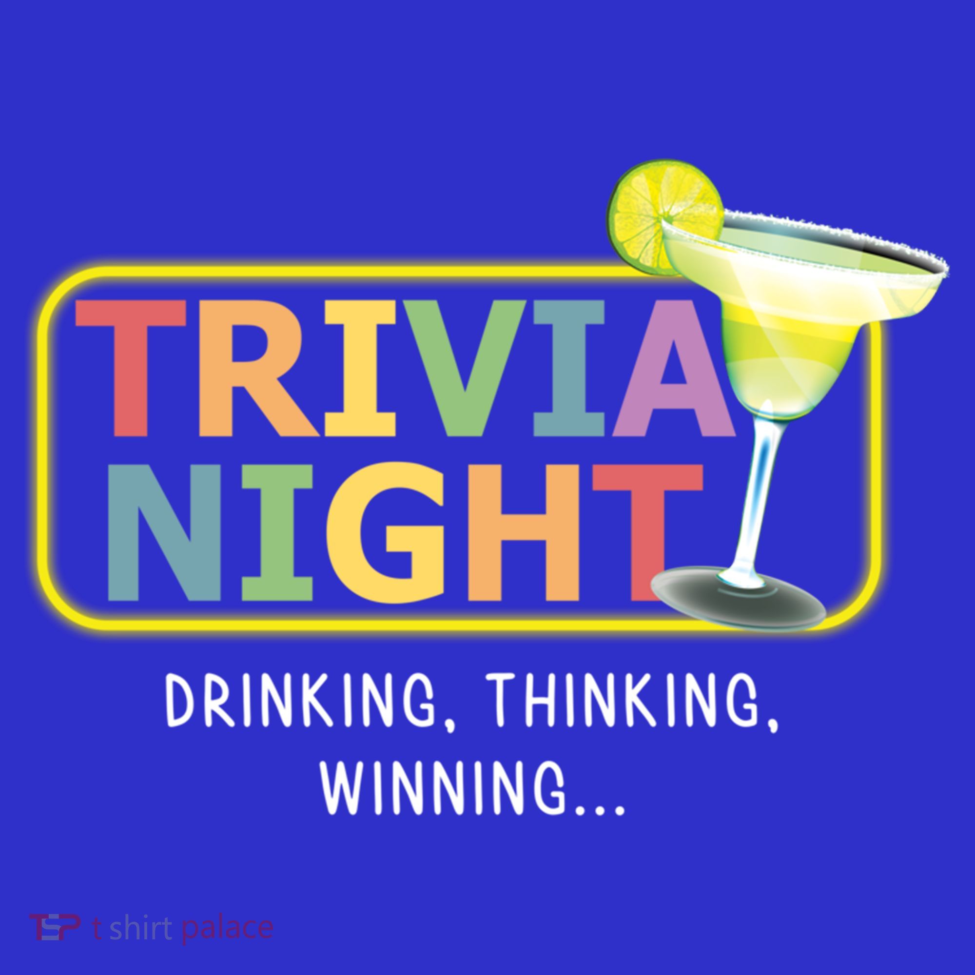 Trivia Night Ing Thinking Winning Quiz Game Cool Gift Mousepad
