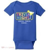 Trivia Night Ing Thinking Winning Quiz Game Cool Gift Baby Bodysuit thumb 0