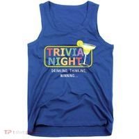 Trivia Night Ing Thinking Winning Quiz Game Cool Gift Tank Top thumb 0