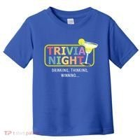 Trivia Night Ing Thinking Winning Quiz Game Cool Gift Toddler T-Shirt thumb 0