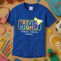 Trivia Night Ing Thinking Winning Quiz Game Cool Gift Kids T-Shirt thumb 3