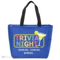 Trivia Night Ing Thinking Winning Quiz Game Cool Gift Tote Bag thumb 0