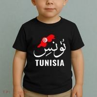 Tunisia Name In Arabic Tunisia Map Tunisian Flag Tunisia Toddler T-Shirt thumb 2