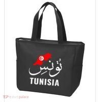 Tunisia Name In Arabic Tunisia Map Tunisian Flag Tunisia Tote Bag thumb 3