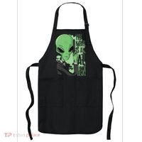 The Name Is Alien Funny Spy Cartoon Apron thumb 0