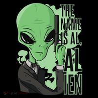 The Name Is Alien Funny Spy Cartoon Coffee Mug thumb 5