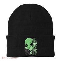 The Name Is Alien Funny Spy Cartoon Beanie thumb 0