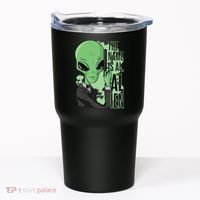 The Name Is Alien Funny Spy Cartoon Tumbler thumb 0