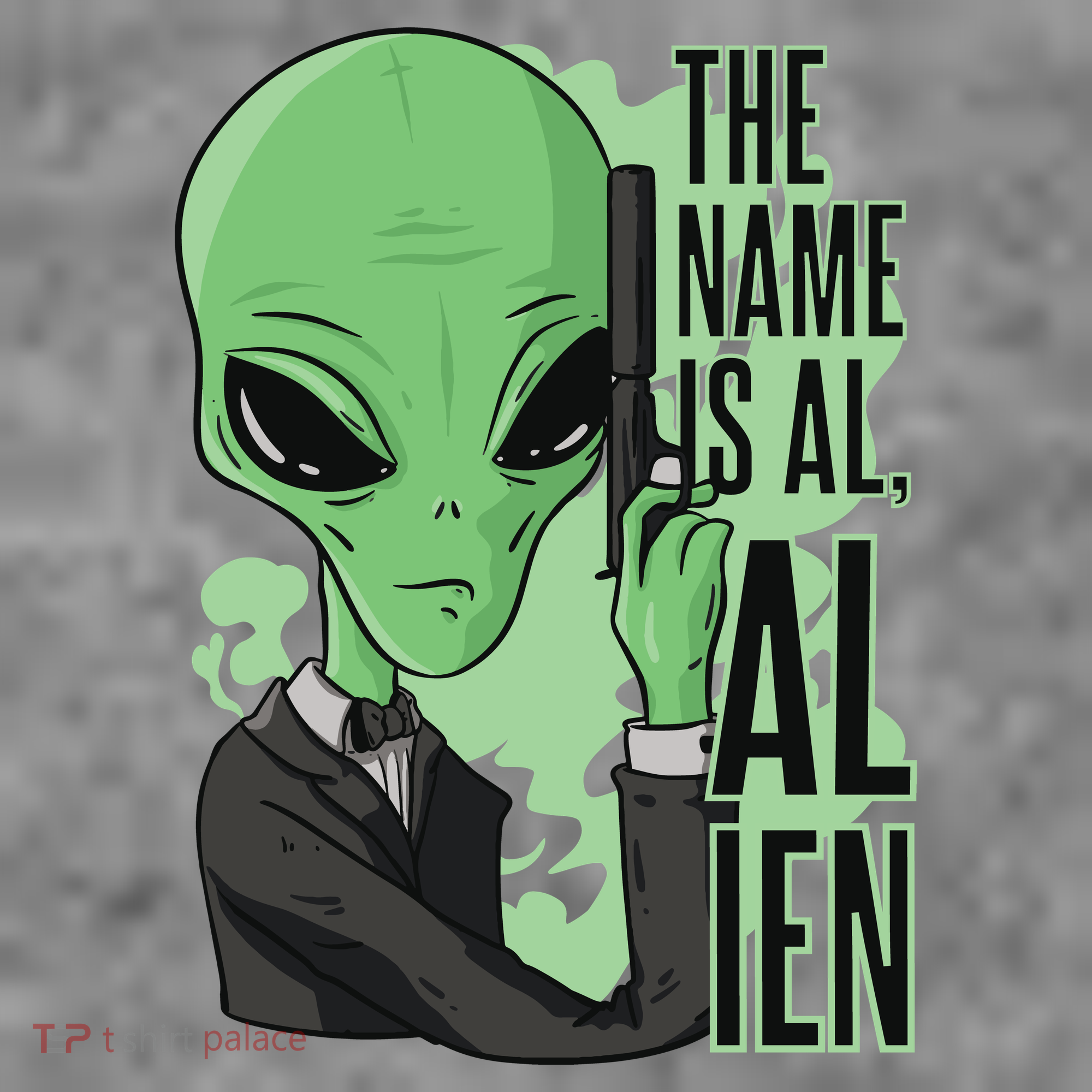 The Name Is Alien Funny Spy Cartoon Women's Hoodie