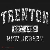 Trenton New Jersey Nj Vintage Established Sports T-Shirt thumb 7