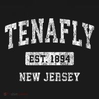 Tenafly New Jersey Nj Vintage Sports Established T-Shirt thumb 7