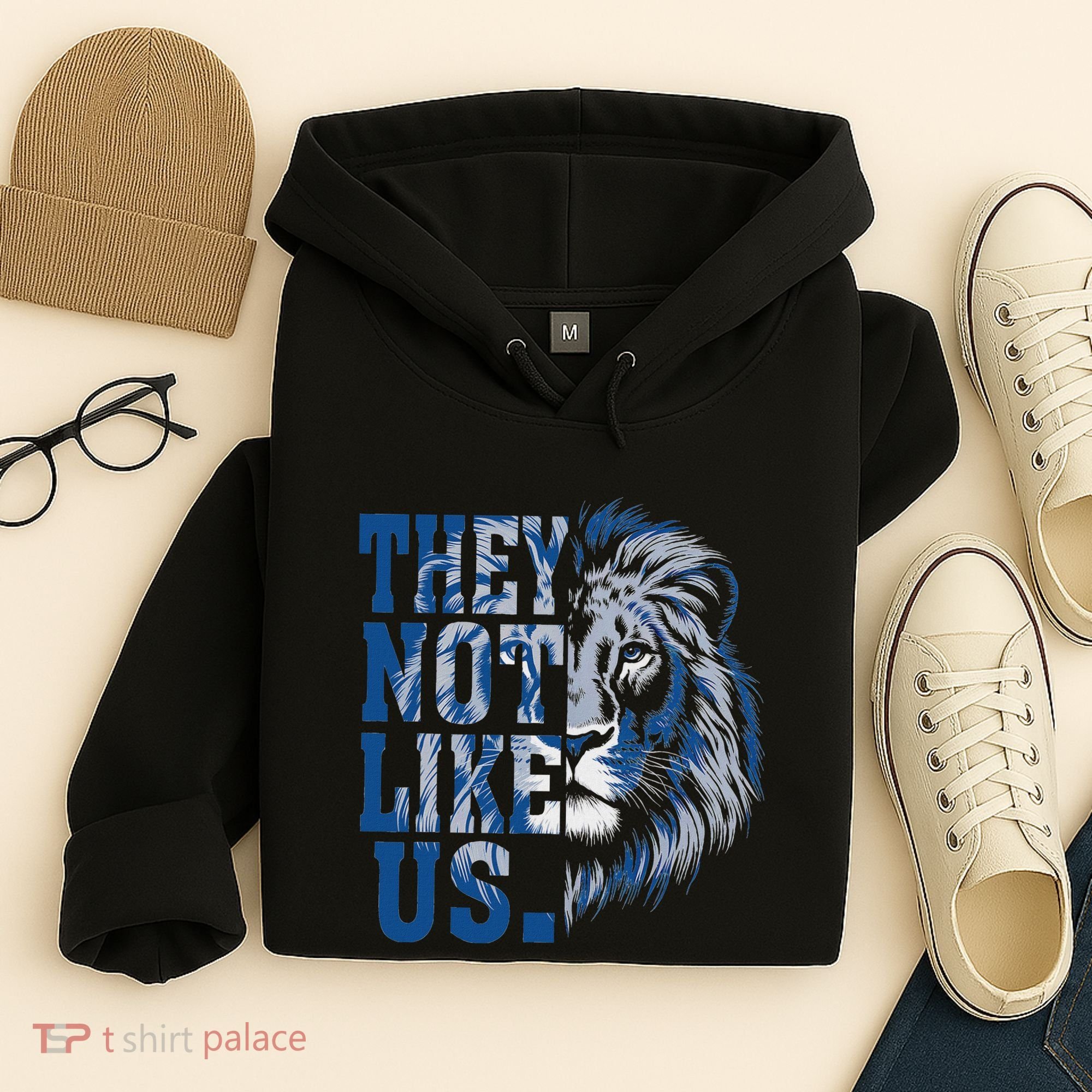 They Not Like Us Lion Hoodie