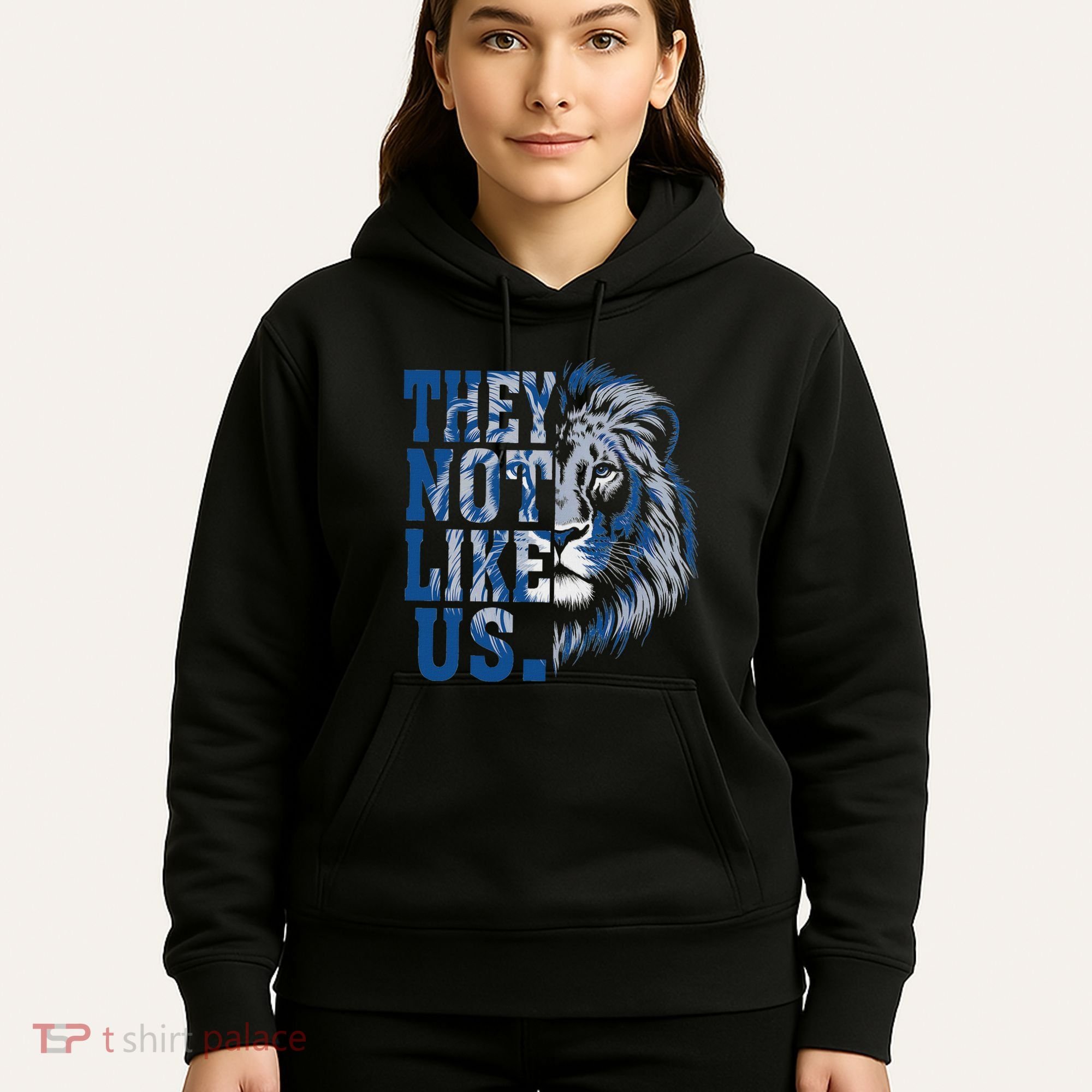 They Not Like Us Lion Hoodie
