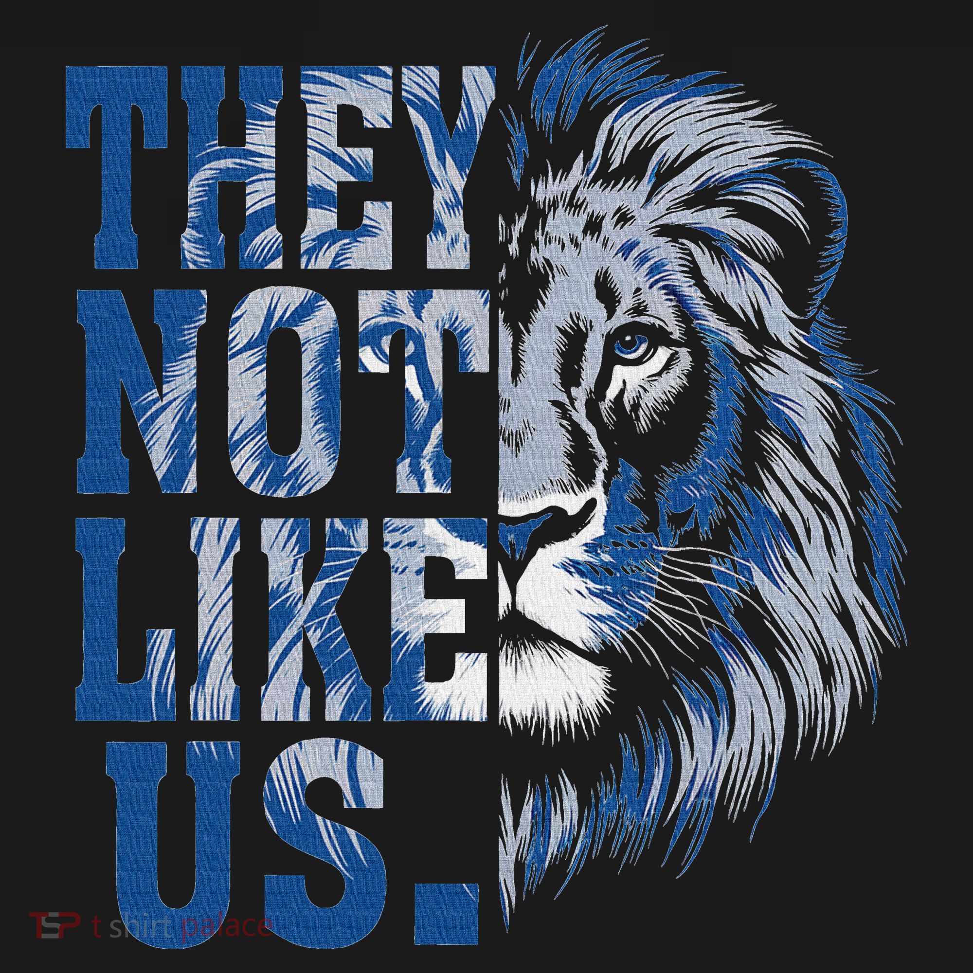 They Not Like Us Lion Hoodie