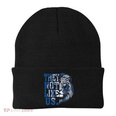 They Not Like Us Lion Beanie