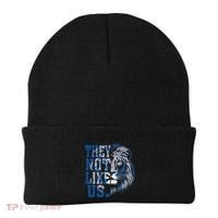 They Not Like Us Lion Beanie thumb 0