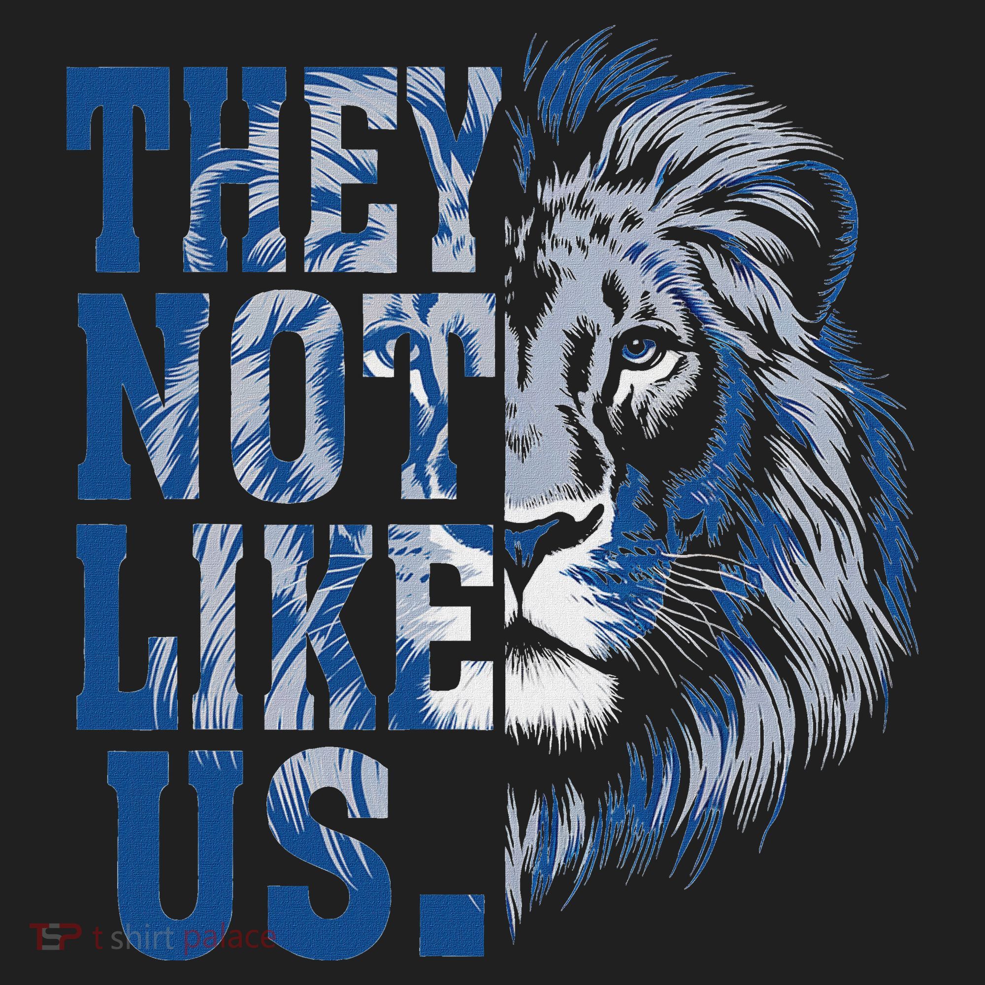 They Not Like Us Lion Beanie