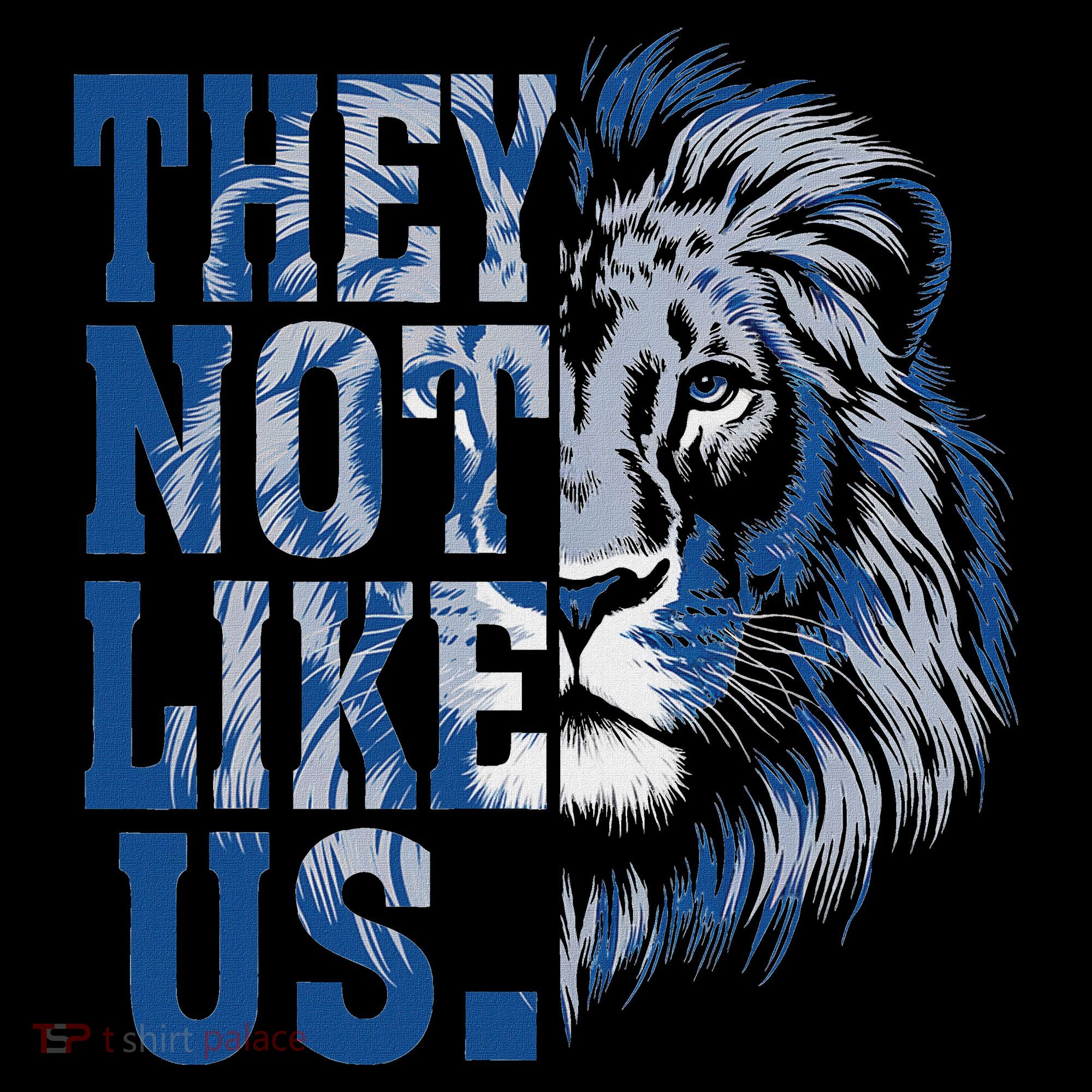 They Not Like Us Lion Mousepad