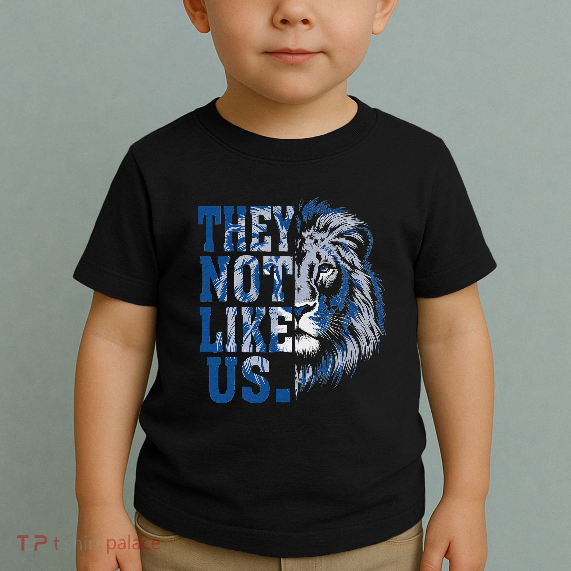 They Not Like Us Lion Toddler T-Shirt