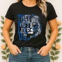 They Not Like Us Lion Women's T-Shirt thumb 2