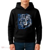 They Not Like Us Lion Kids Hoodie thumb 4