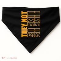 They Not Like Us  Not Like Us  They Not Like Us USA-Made Doggie Bandana thumb 0