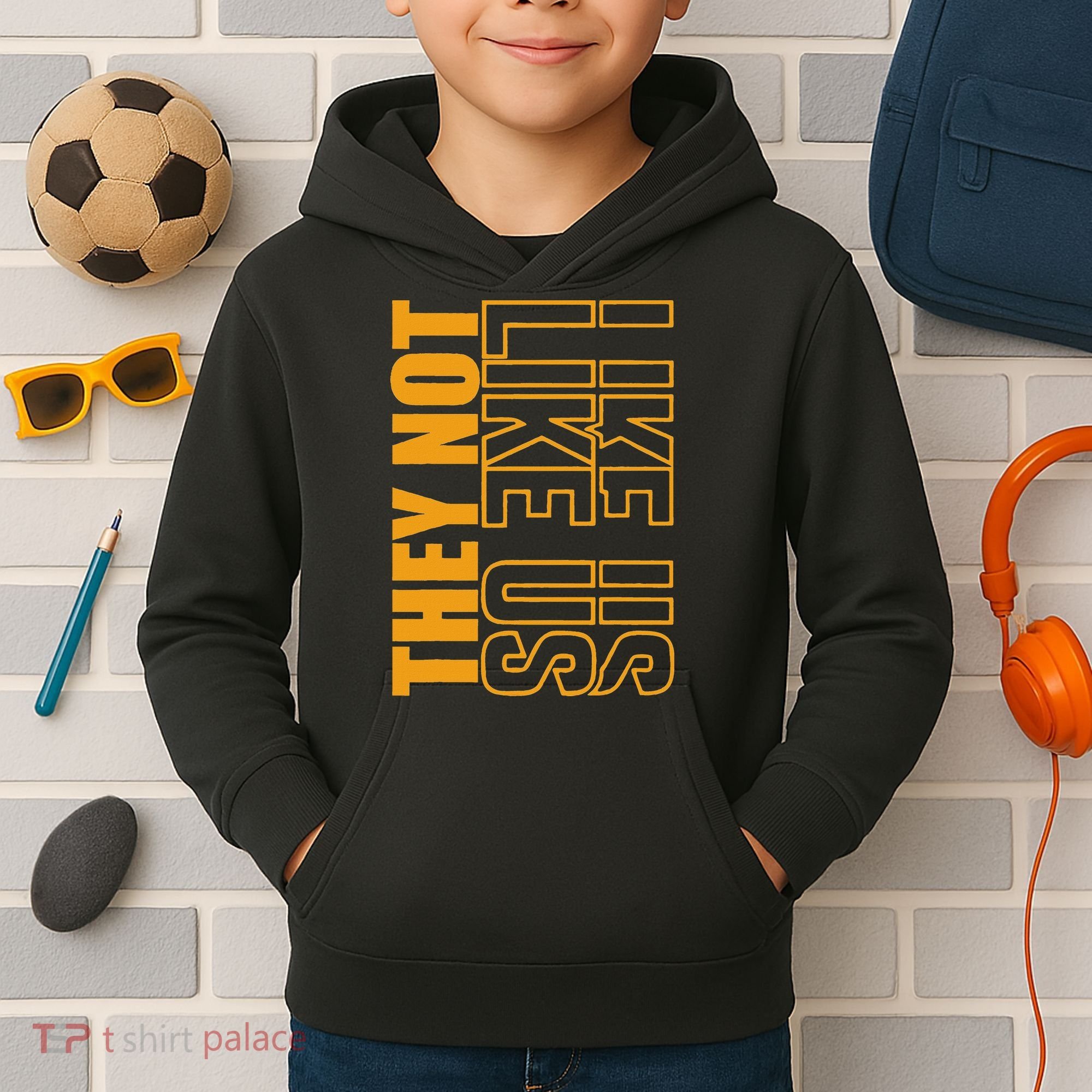 They Not Like Us  Not Like Us  They Not Like Us Kids Hoodie