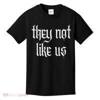 They Not Like Us Kids T-Shirt thumb 0