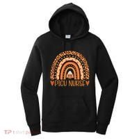 Turkey Nurse Leopard Thanksgiving Picu Nurse Rainbow Women Women's Hoodie thumb 0