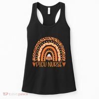 Turkey Nurse Leopard Thanksgiving Picu Nurse Rainbow Women Women's Tank Top thumb 0